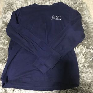 Long sleeved vineyard vines shirt NAVY